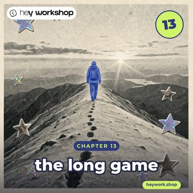 Audiobook cover art: Chapter 13, The Long Game