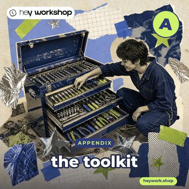 Audiobook cover art: Appendix, The Toolkit